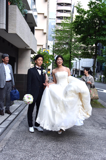 ウェディングドレスショップアトリエアンのブログ ラグナスイート新横浜で結婚式でした